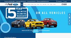 Desktop Screenshot of cityford.com.au